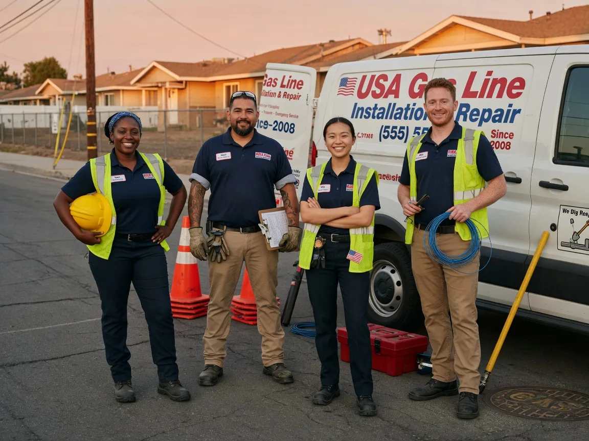 Gas Line Installation company in Universal City, CA